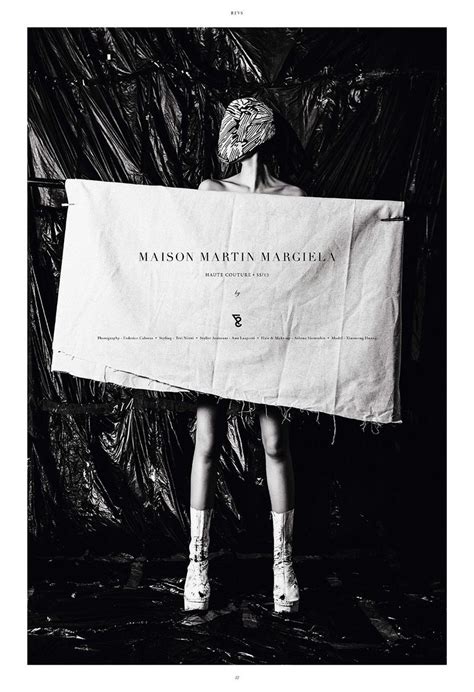 maison margiela magazine.